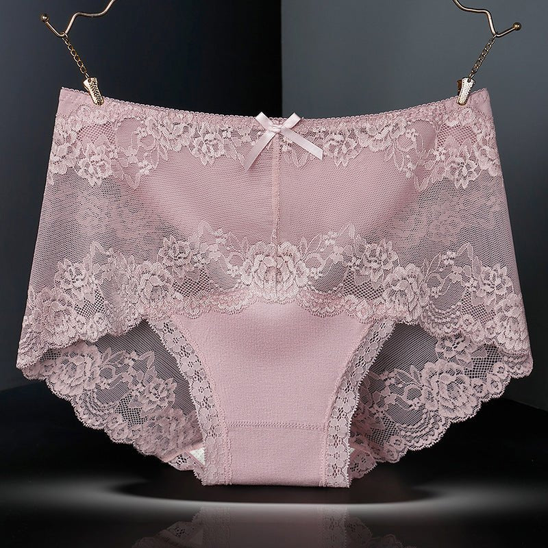 Antibacterial Crotch Sexy Lace Underwear - AmiraMart