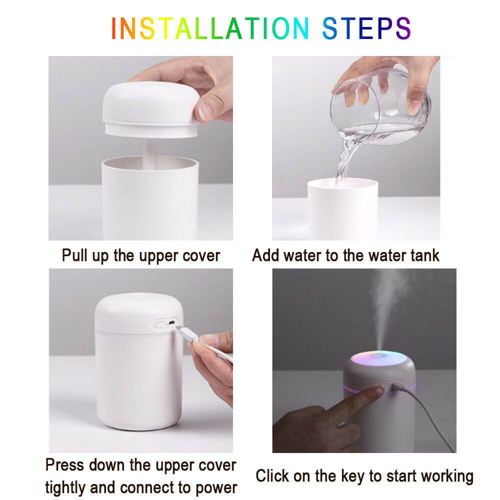 Aroma Essential Oil Diffuser - AmiraMart