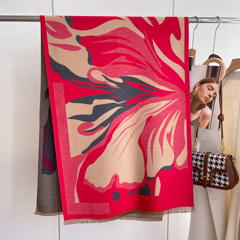 Artificial Cashmere Scarf Women's Autumn And Winter - AmiraMart