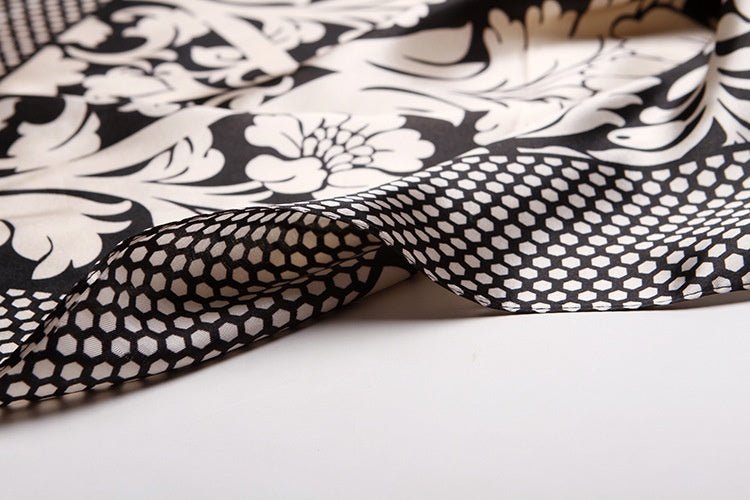 Artificial Silk Small Square Towel Style - AmiraMart