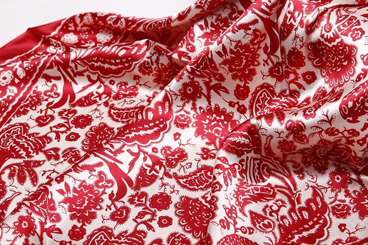 Artificial Silk Small Square Towel Style - AmiraMart