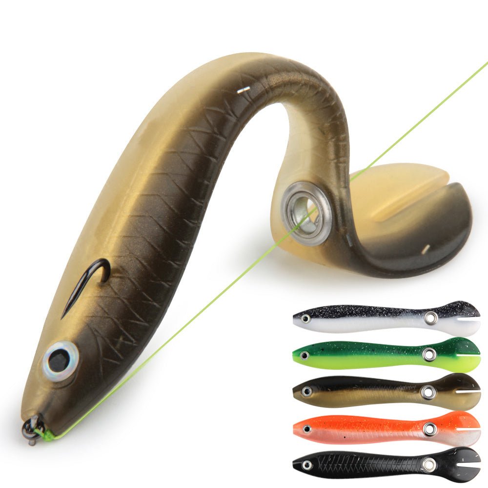 Artificial Swimming Soft Fishing Bait For Bass Trout Pike Spring Autumn - AmiraMart