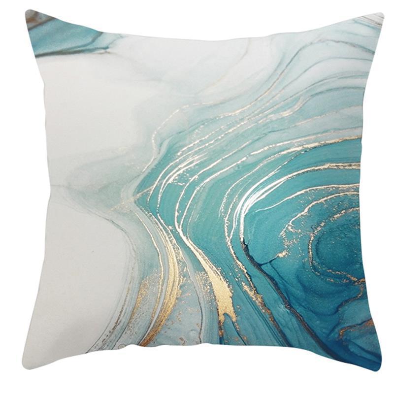 Artist Residence Office Ink Pattern Abstract Decorative Pillow Cover - AmiraMart
