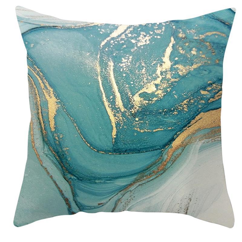 Artist Residence Office Ink Pattern Abstract Decorative Pillow Cover - AmiraMart