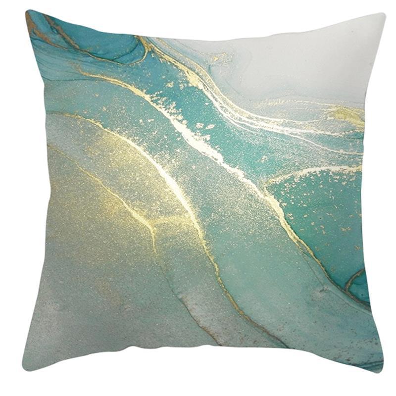 Artist Residence Office Ink Pattern Abstract Decorative Pillow Cover - AmiraMart