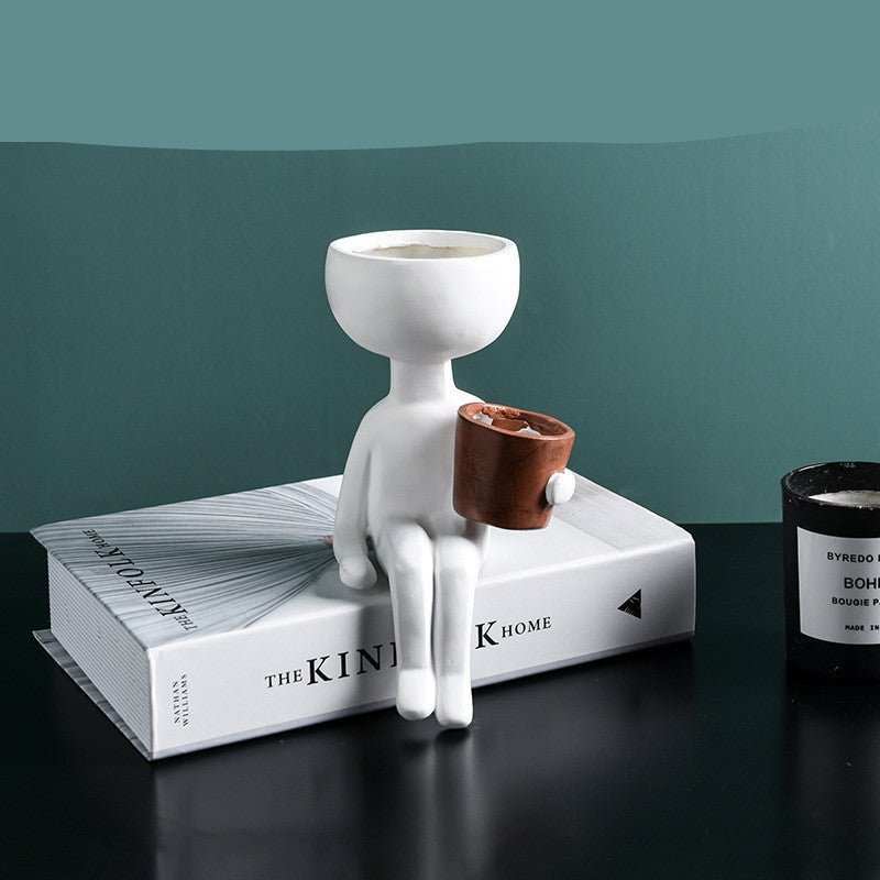 Artistic Potted Plant Ornaments - AmiraMart
