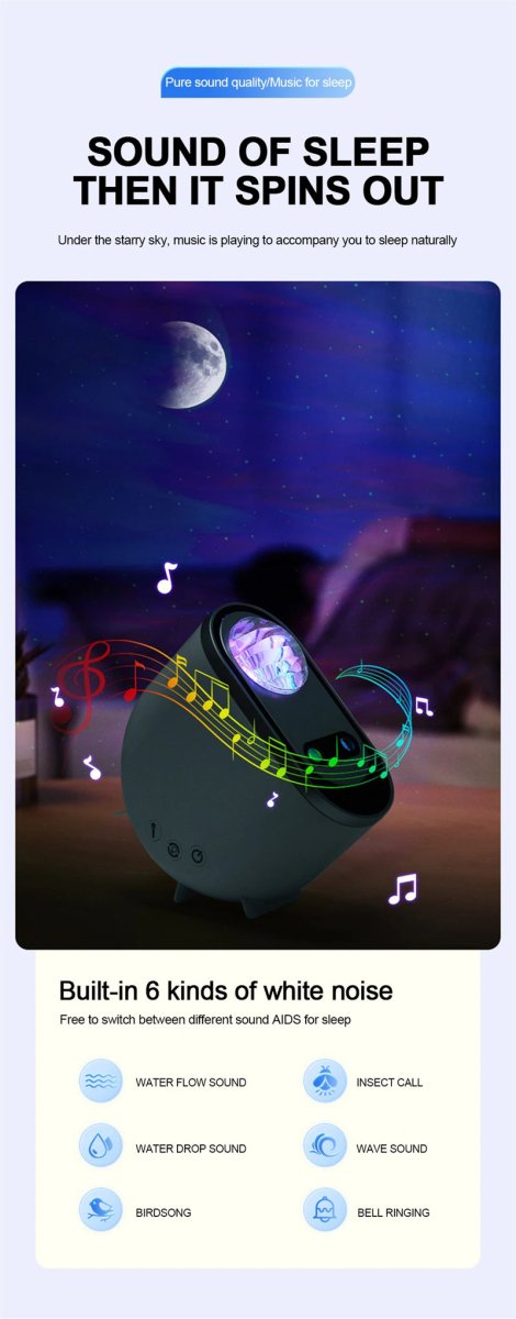 Aurora Borealis Starlight Projector - AmiraMart