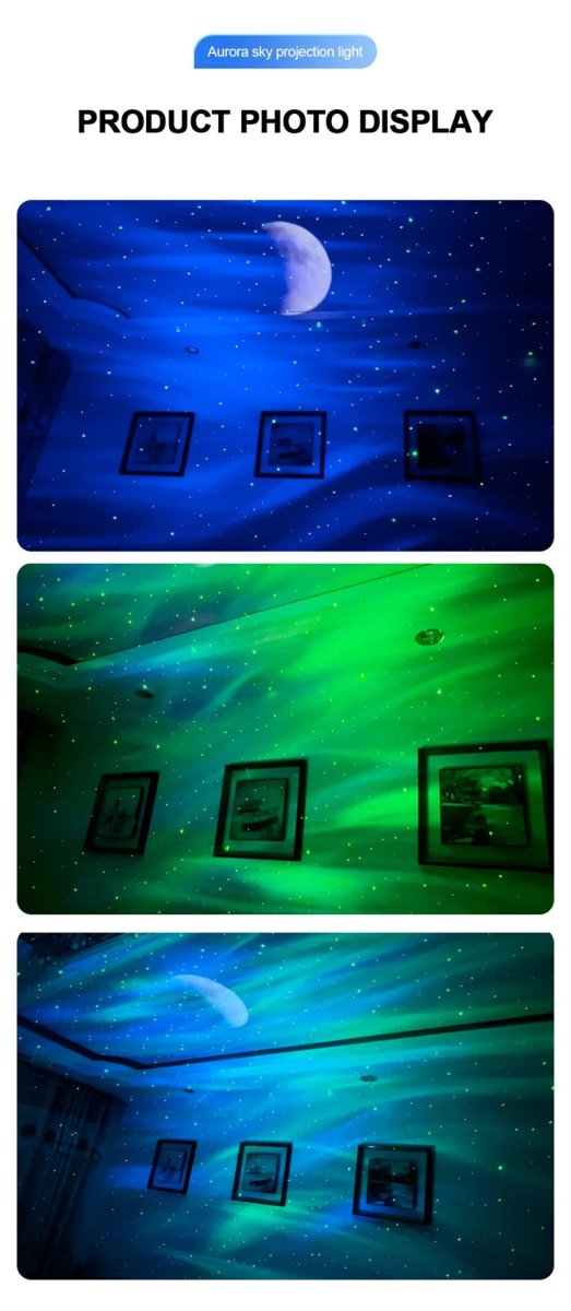 Aurora Borealis Starlight Projector - AmiraMart