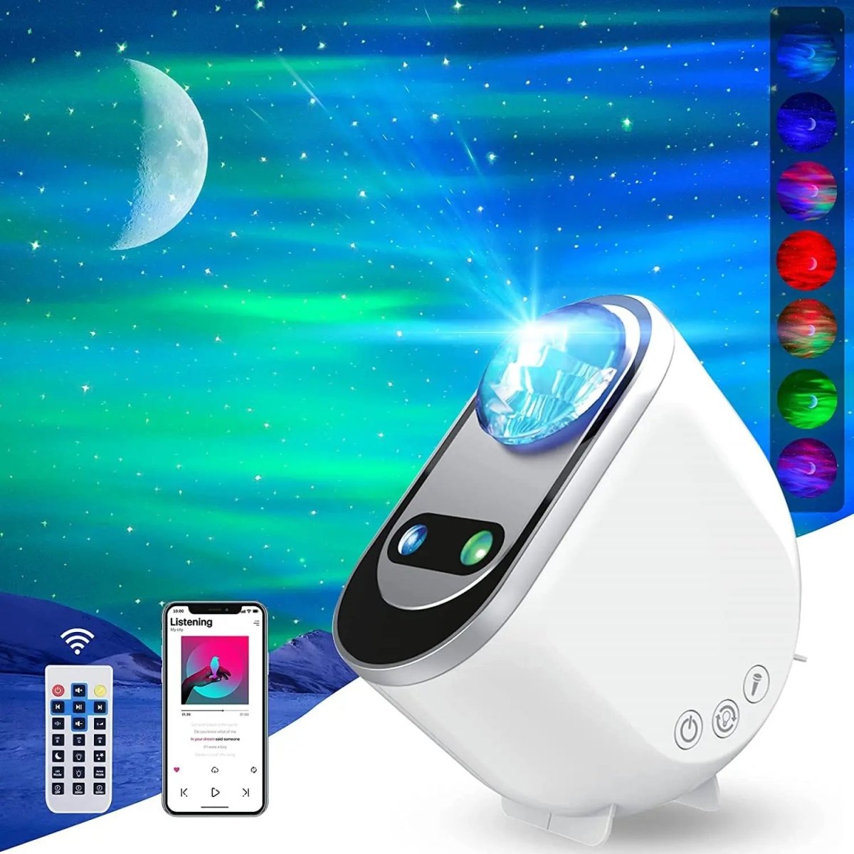 Aurora Borealis Starlight Projector - AmiraMart
