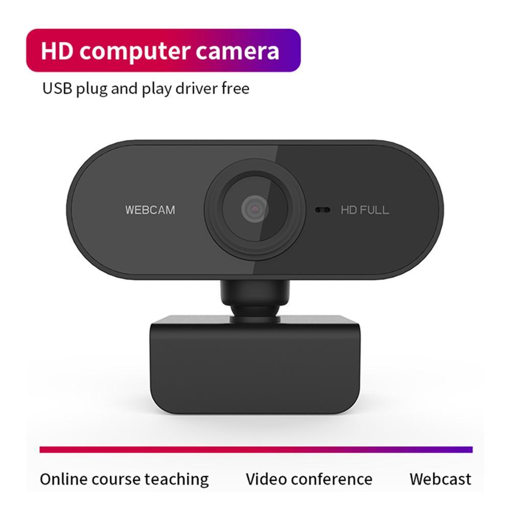 Autofocus Webcam – 1080p HD, Built - In Mic, Plug & Play - AmiraMart