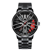 Style Two Steel Belt Red