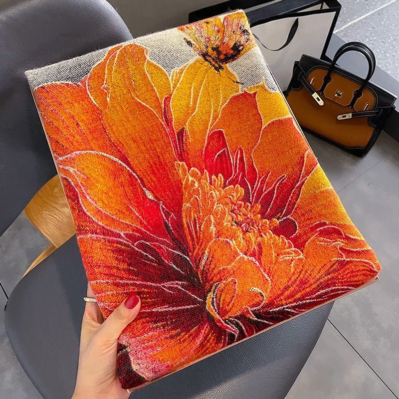 Autumn And Winter Duplex Printing Thickened Artificial Cashmere Scarf - AmiraMart