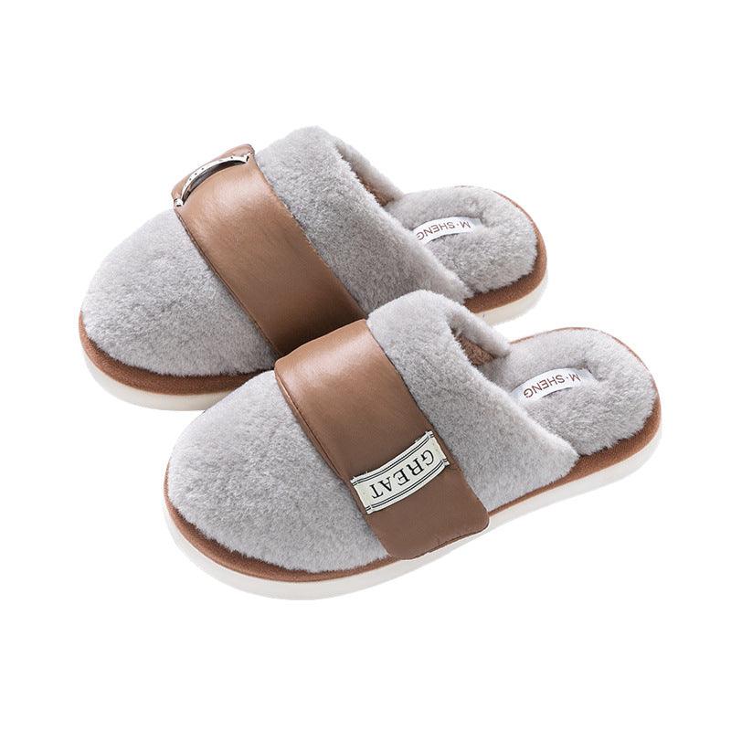 Autumn And Winter Indoor Home Slippers - AmiraMart