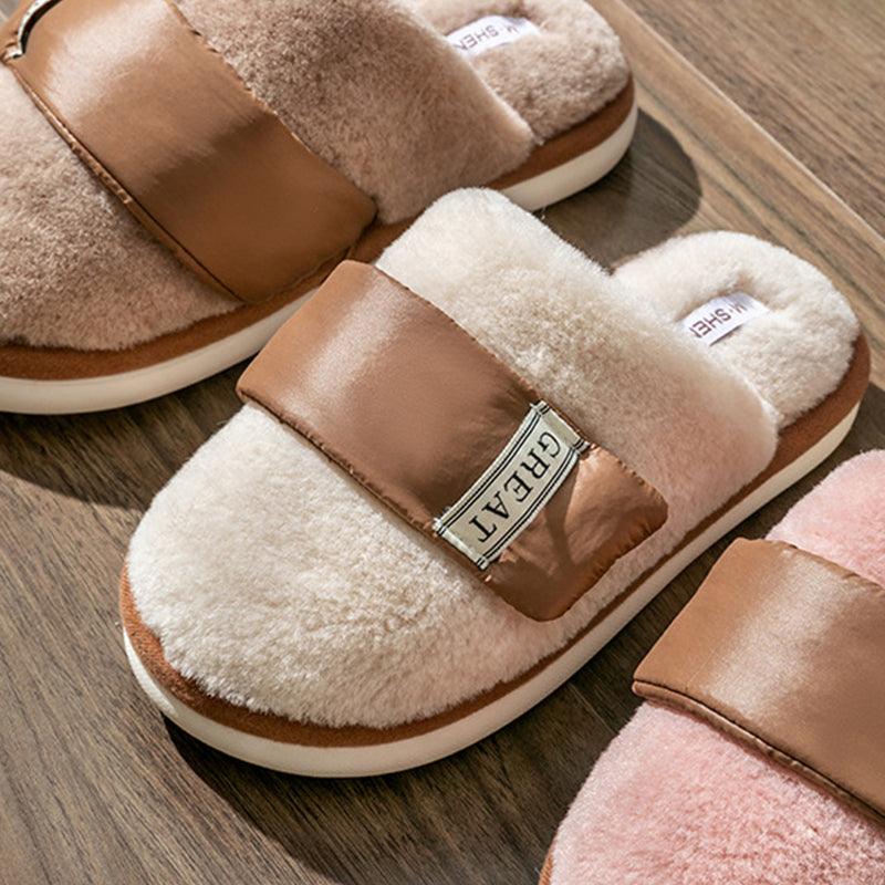 Autumn And Winter Indoor Home Slippers - AmiraMart
