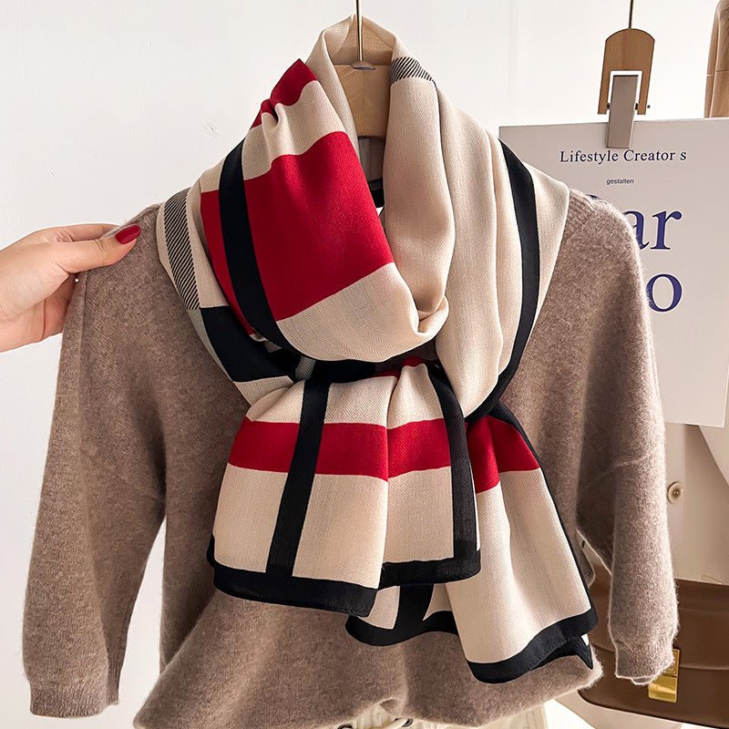Autumn And Winter Scarf - AmiraMart