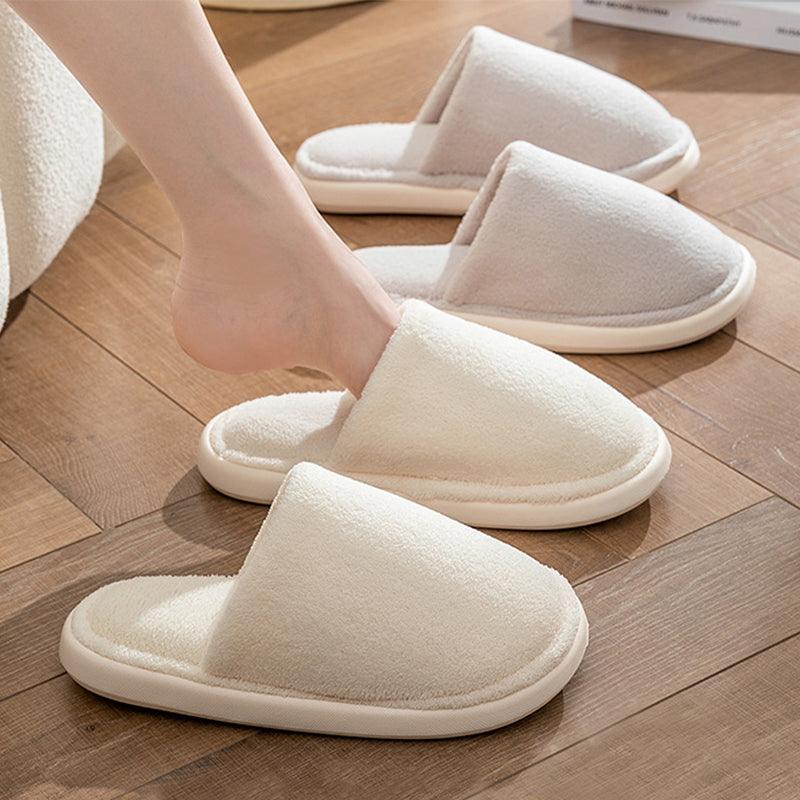 Autumn And Winter Warm Plush House Shoes - AmiraMart