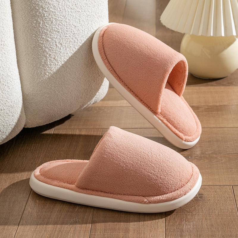 Autumn And Winter Warm Plush House Shoes - AmiraMart
