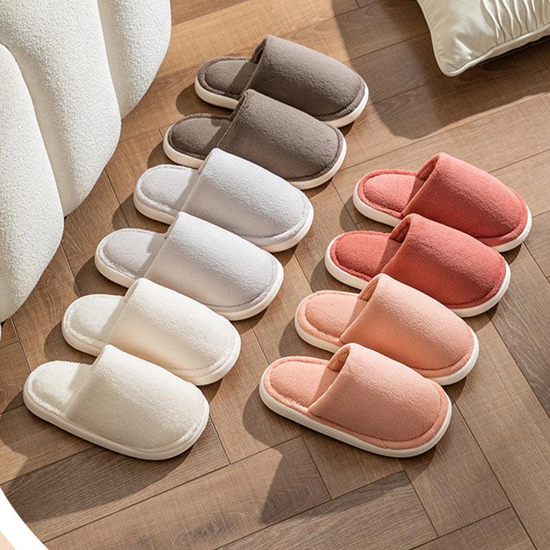 Autumn And Winter Warm Plush House Shoes - AmiraMart