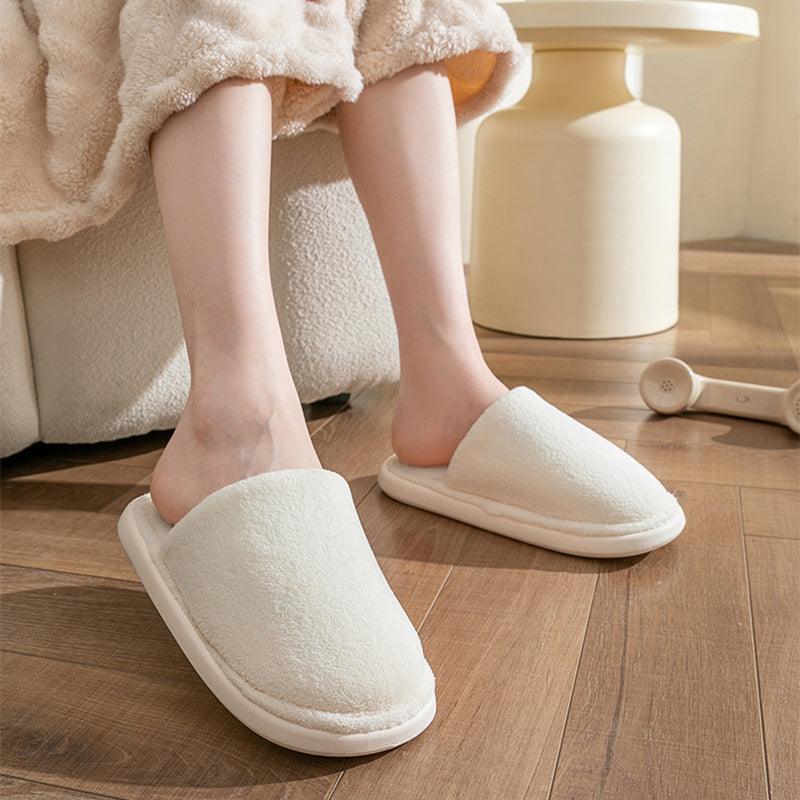 Autumn And Winter Warm Plush House Shoes - AmiraMart