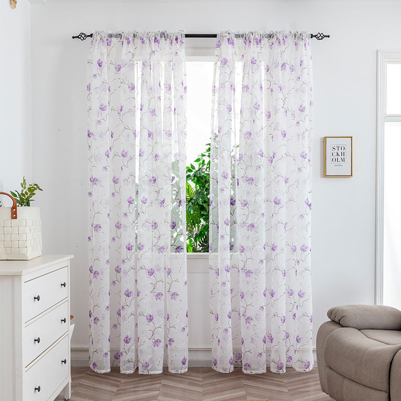 Light Transmission Decorative Curtain - AmiraMart