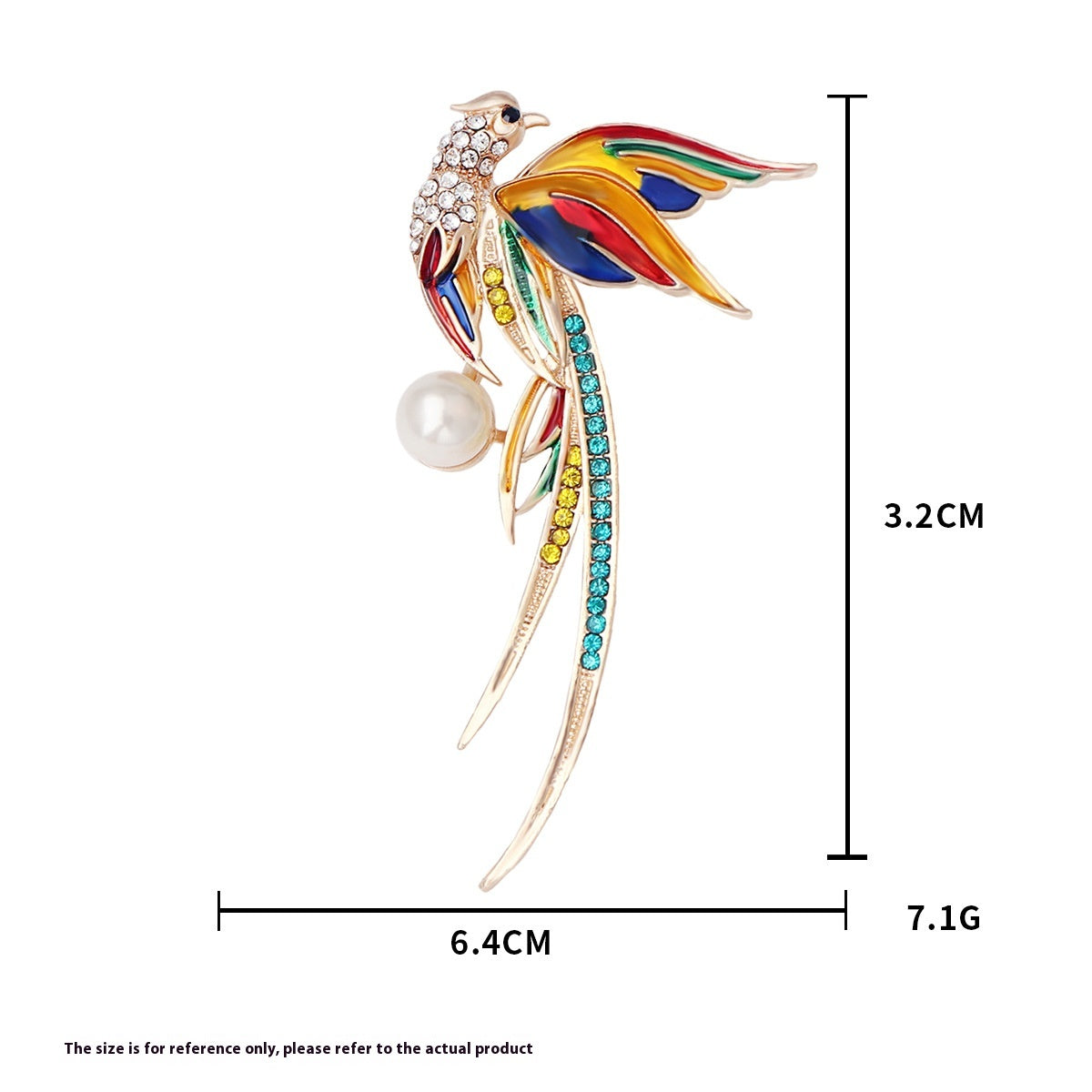 Exquisite Oil Drip Brooch Pin for Clothing Accessories - AmiraMart