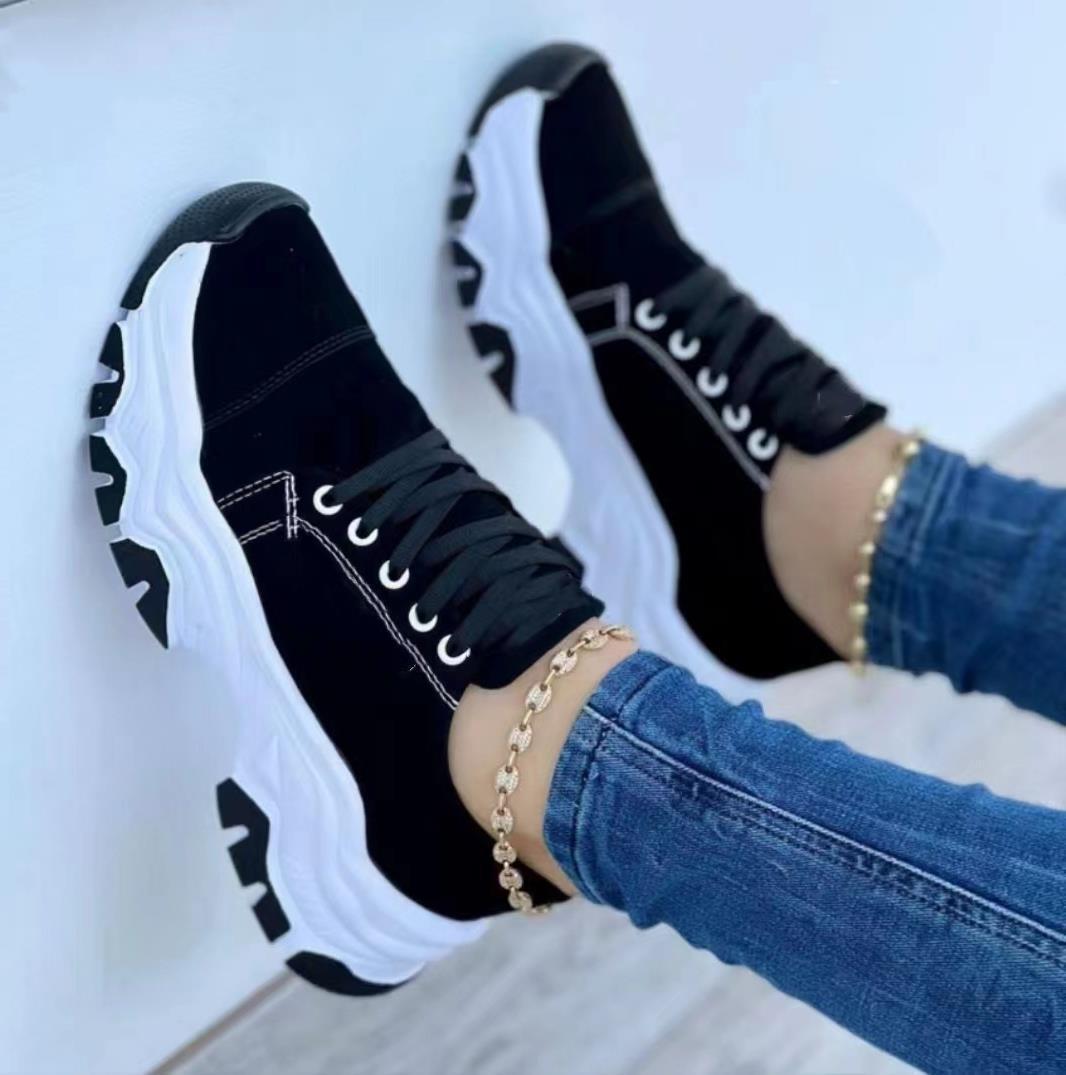 Lace - up Sneaker For Women - AmiraMart