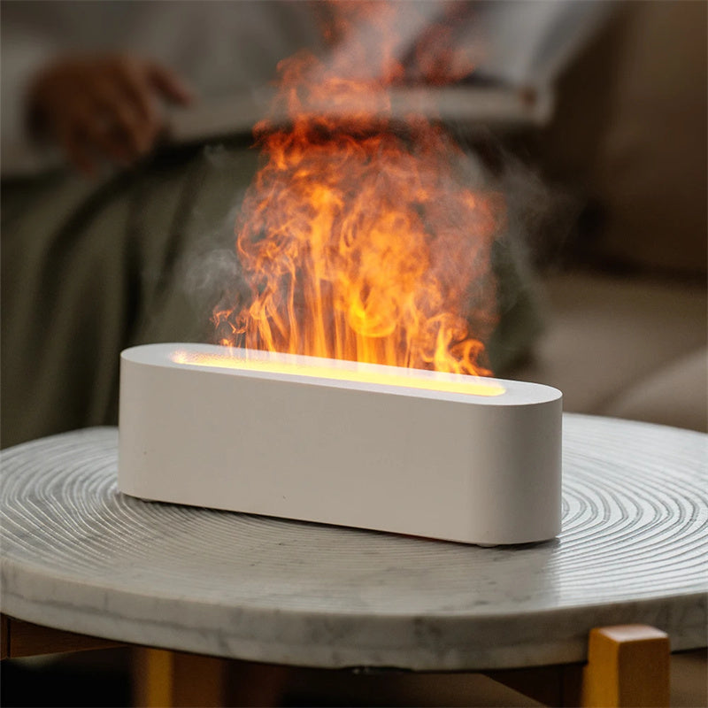 Flame Aroma Diffuser Air Humidifier - AmiraMart