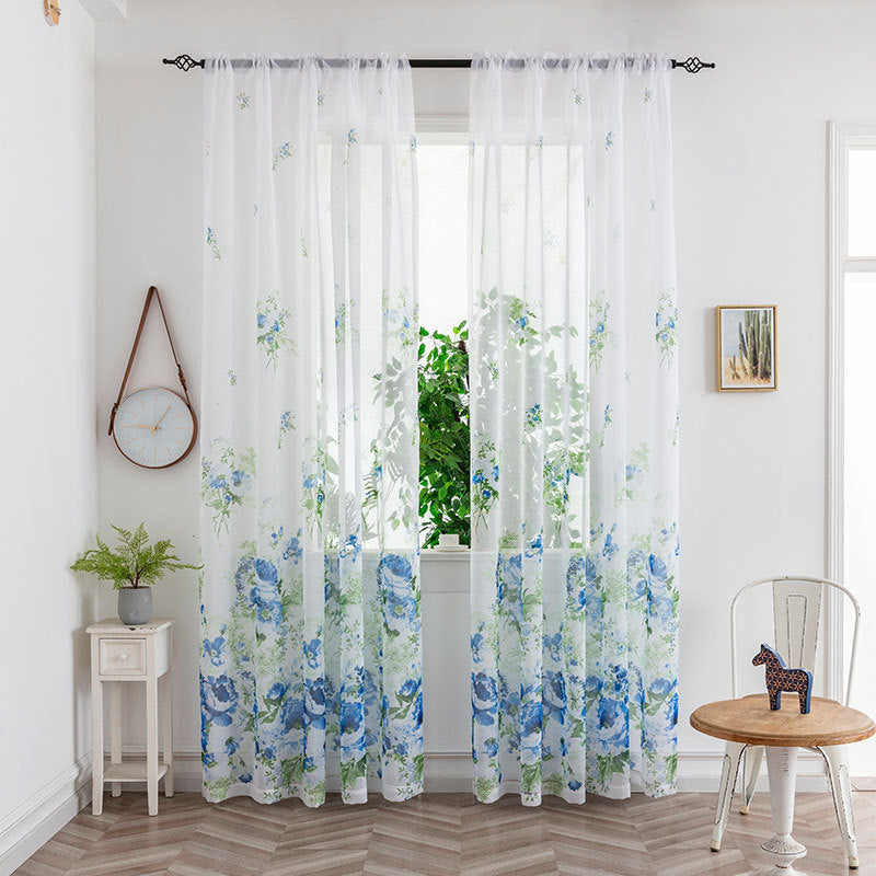 Light Transmission Decorative Curtain - AmiraMart