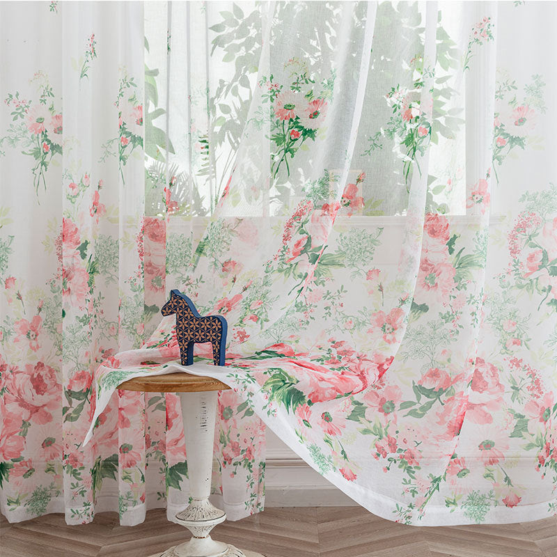 Light Transmission Decorative Curtain - AmiraMart