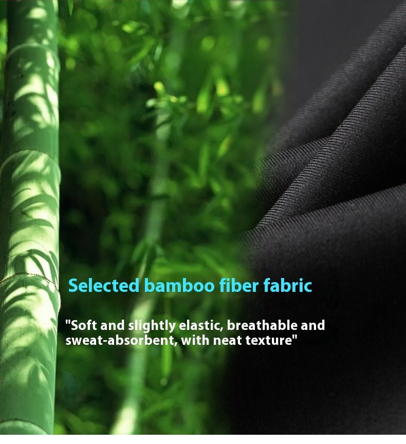 Bamboo Fiber Thin Loose Business Formal Wear Trousers - AmiraMart
