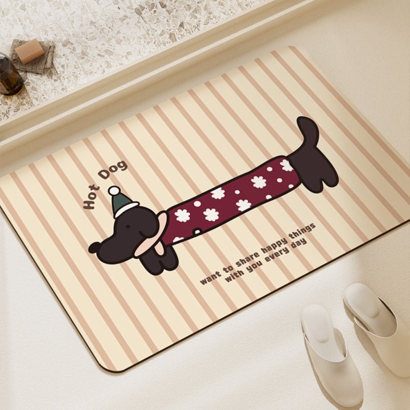 Bathroom Soft Diatomaceous Earth Mat - AmiraMart