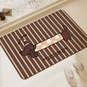 Checkered hot dog