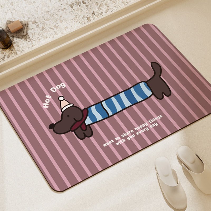 Bathroom Soft Diatomaceous Earth Mat - AmiraMart