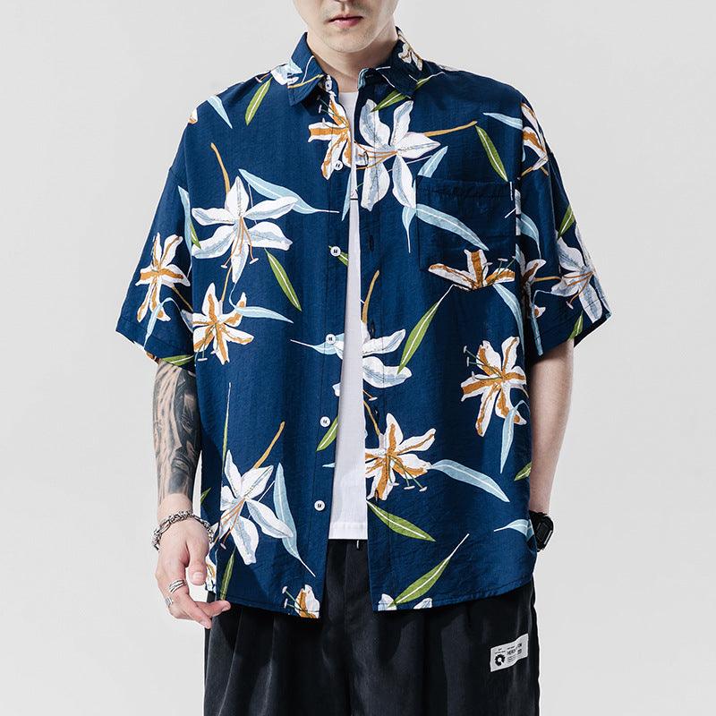 Beach couple casual short sleeve - AmiraMart