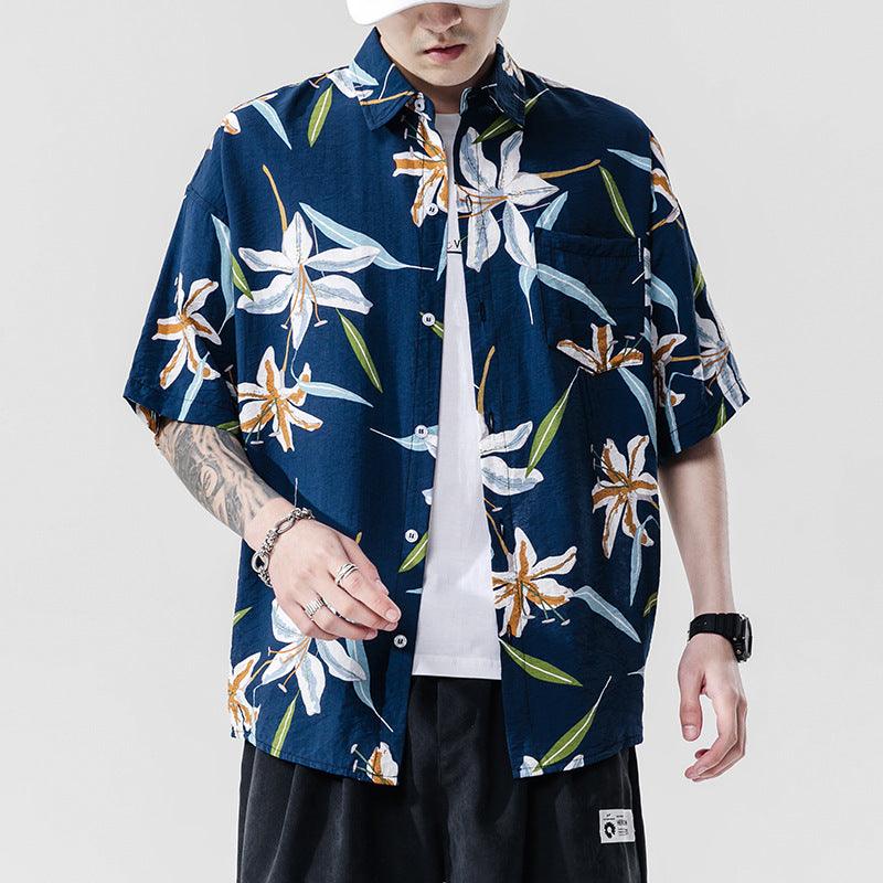 Beach couple casual short sleeve - AmiraMart