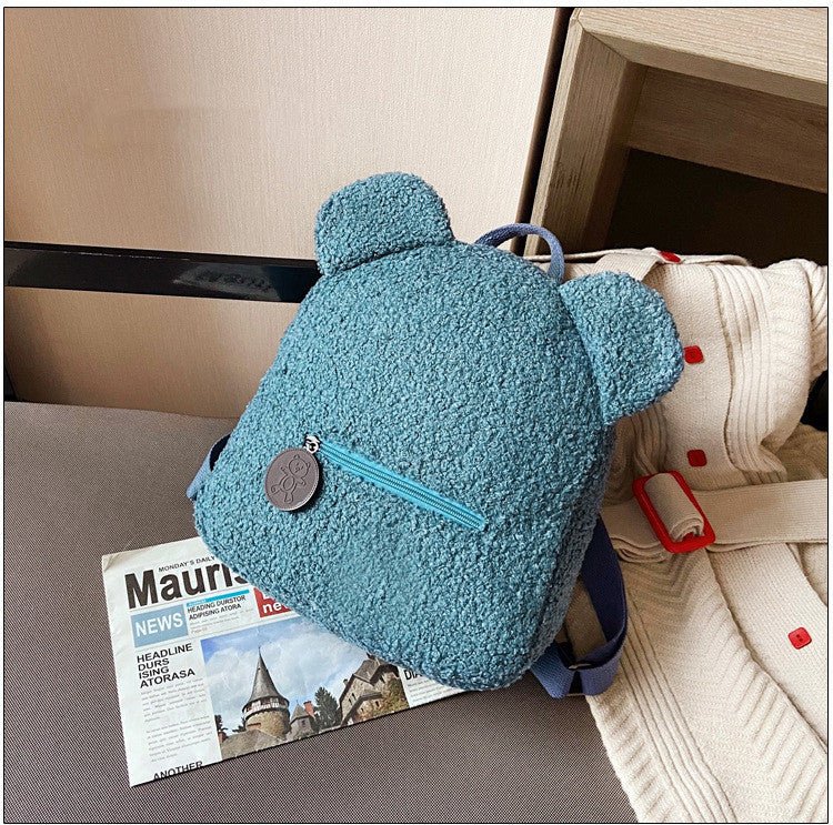 Women's Cute Bear Shaped Shoulder Backpack - AmiraMart