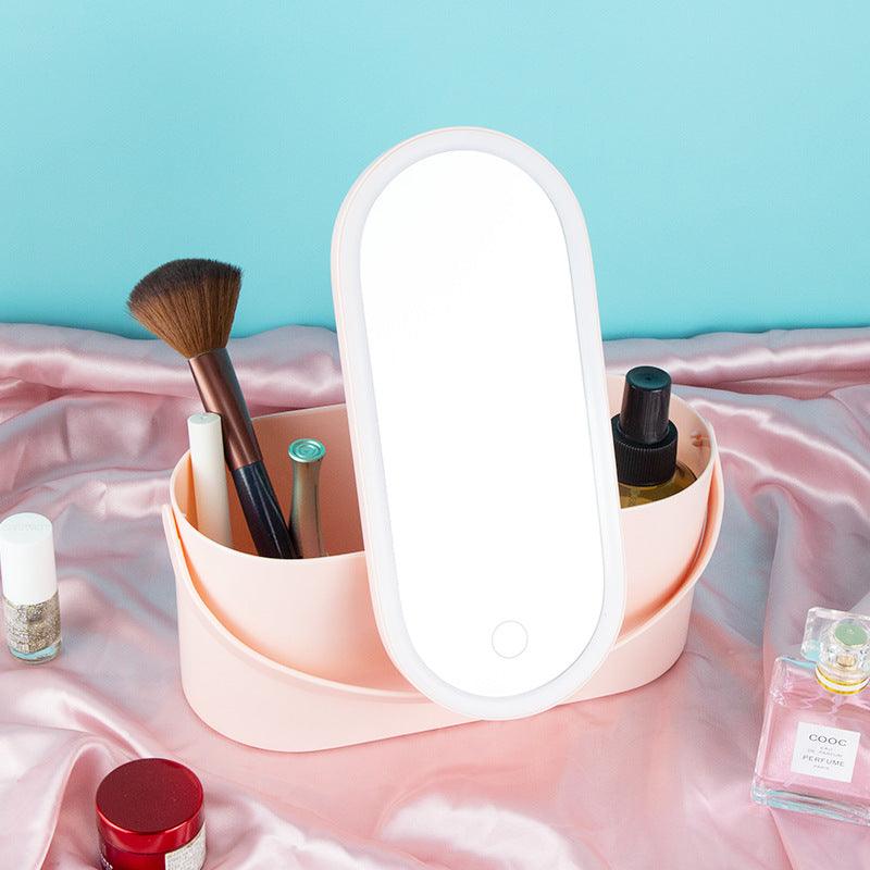 Beauty Mirror With Lamp - AmiraMart