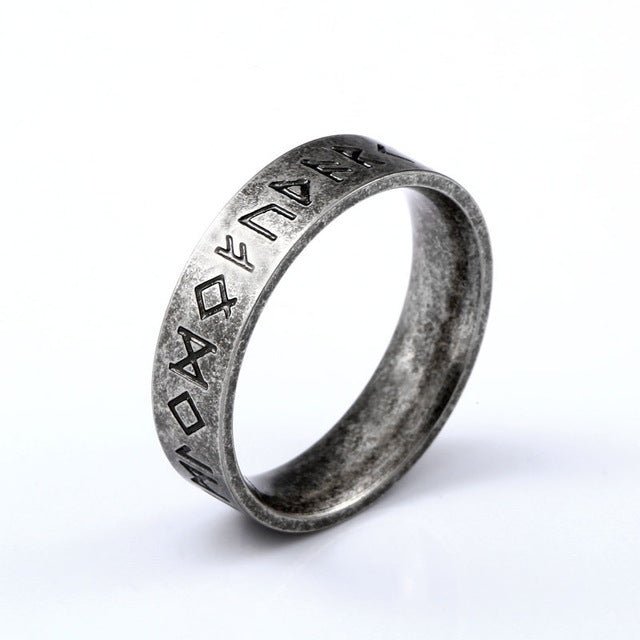 Beier 316L Stainless Steel Odin Norse Viking Amulet - AmiraMart