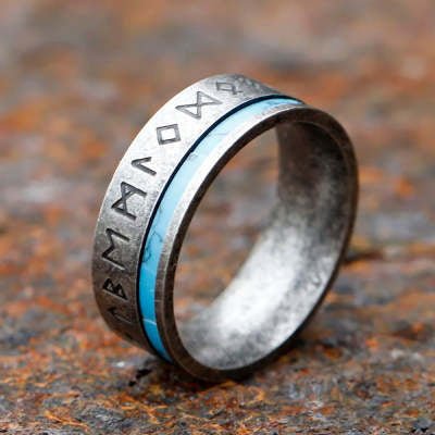 Beier 316L Stainless Steel Odin Norse Viking Amulet - AmiraMart