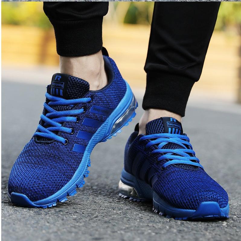 Breathable mesh outdoor men and women running shoes - AmiraMart