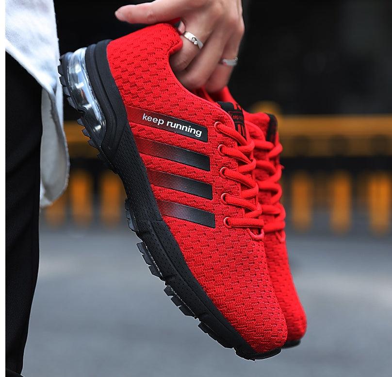 Breathable mesh outdoor men and women running shoes - AmiraMart