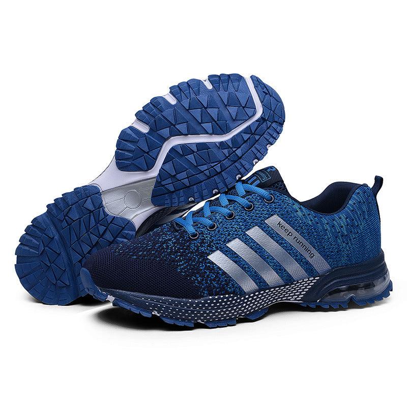 Breathable mesh outdoor men and women running shoes - AmiraMart