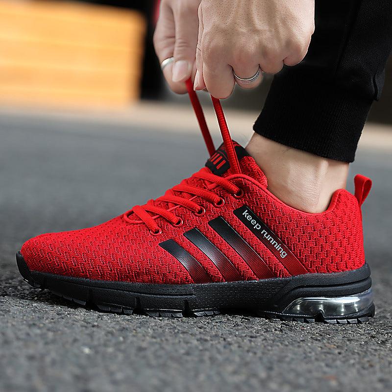 Breathable mesh outdoor men and women running shoes - AmiraMart