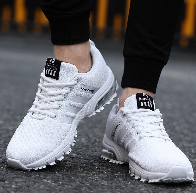 Breathable mesh outdoor men and women running shoes - AmiraMart