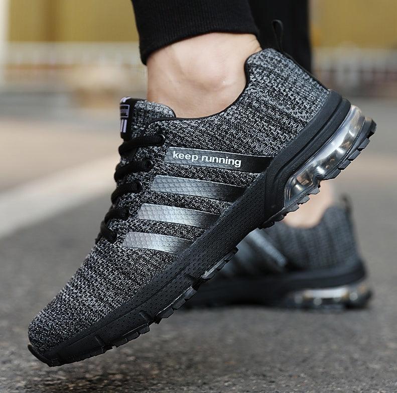 Breathable mesh outdoor men and women running shoes - AmiraMart