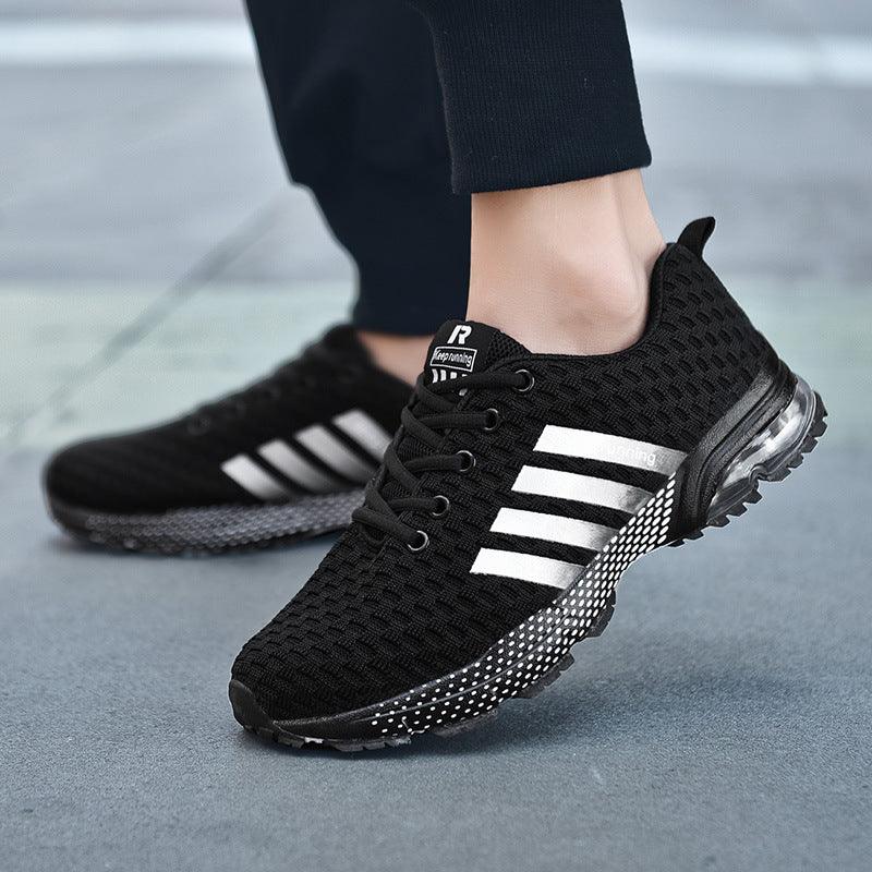 Breathable mesh outdoor men and women running shoes - AmiraMart