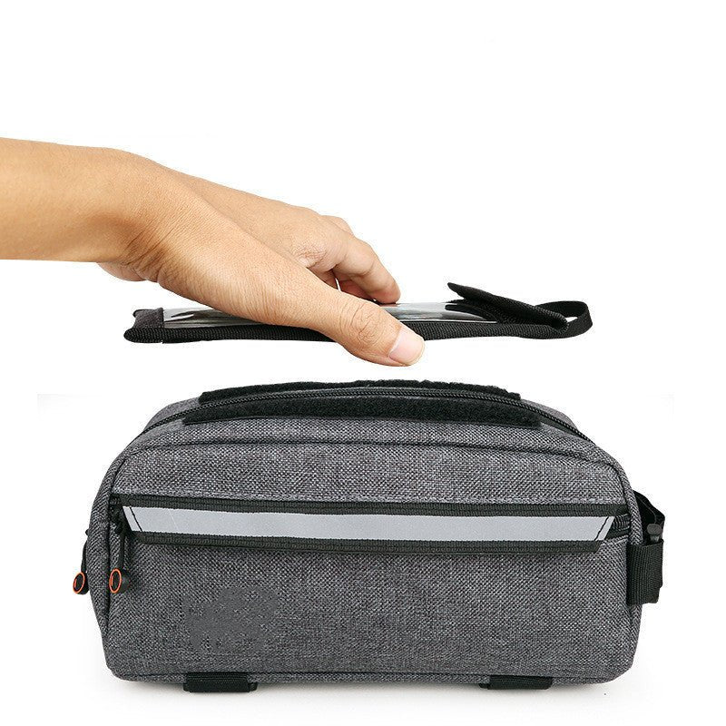Bicycle bag front beam storage bag - AmiraMart