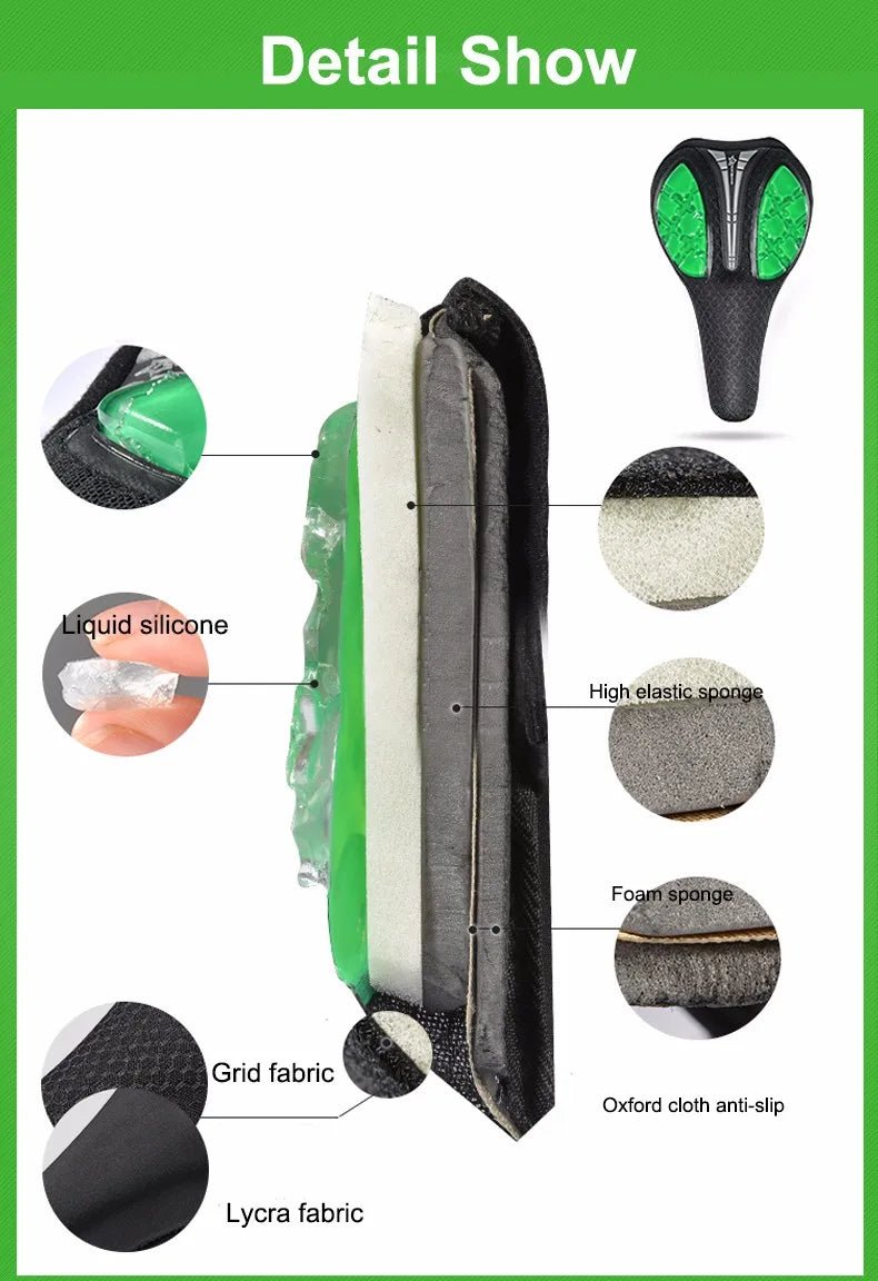 Bicycle Gel Saddle Cover - AmiraMart