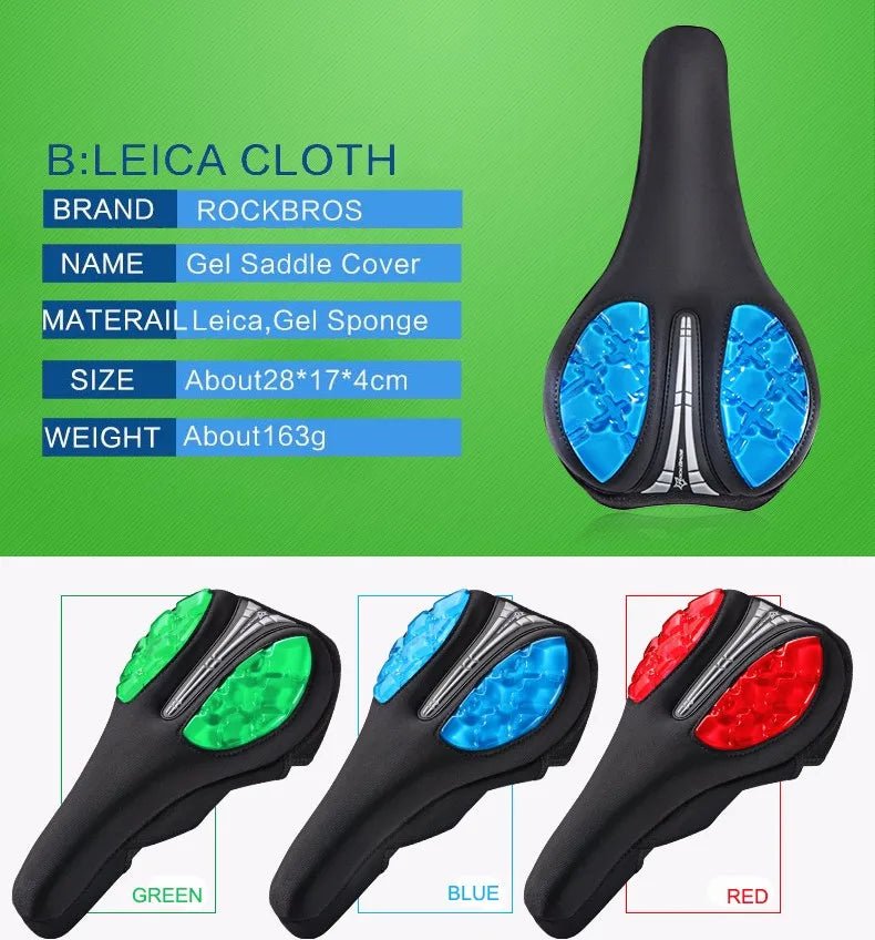 Bicycle Gel Saddle Cover - AmiraMart