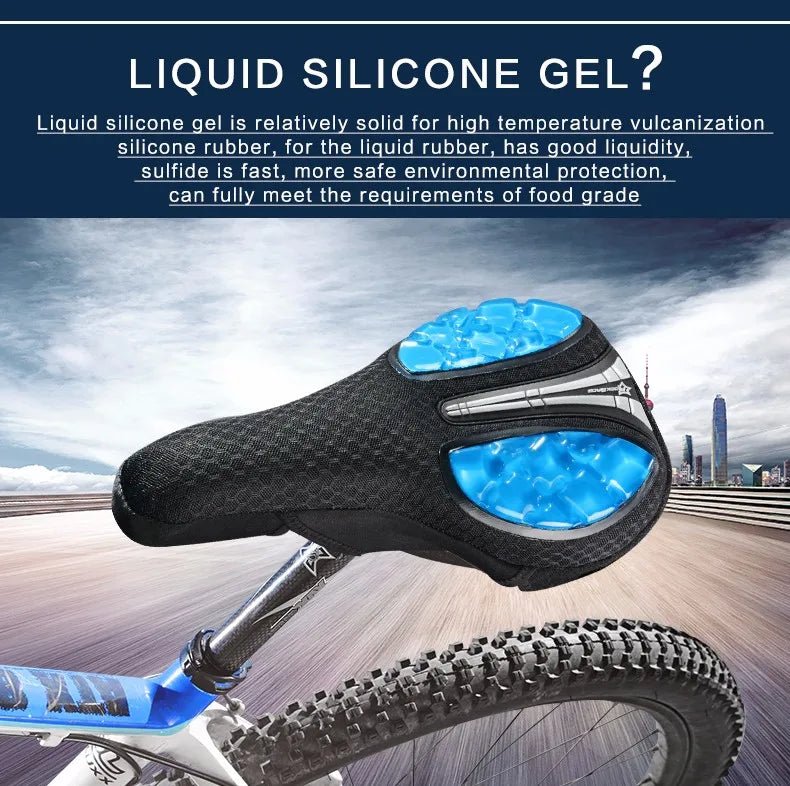 Bicycle Gel Saddle Cover - AmiraMart